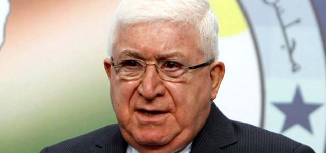 فؤاد معصوم.. ثاني كردي يتولى منصب رئاسة الجمهورية في العراق.  رويترز