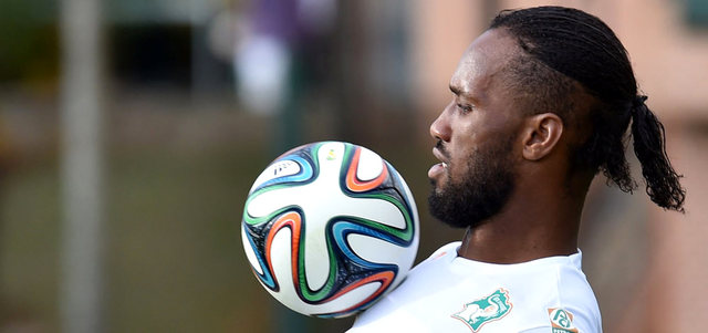 دروغبا أعلن رحيله عن غلطة سراي التركي بعد تجربة فاشلة. أ.ف.ب