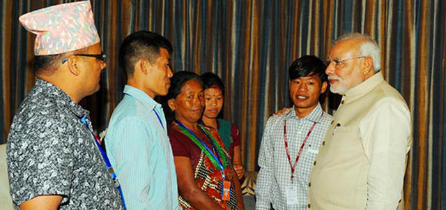 يجمع شمل ماجار بأسرته في النيبال. أرشيفية