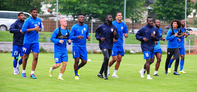 العين يستعد بقوة لمواجهة الاتحاد السعودي في دوري أبطال آسيا.  من المصدر