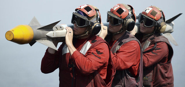 الولايات المتحدة نفذت ضربات ضد مواقع لـ&laquo;داعش&raquo; في شمال العراق. أ.ف.ب