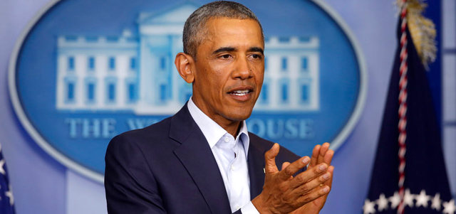 أوباما: الأسلحة الكيماوية الأكثر فتكاً التي كان يملكها النظام السوري تم تدميرها من قبل خبراء مدنيين وعسكريين. أ.ب