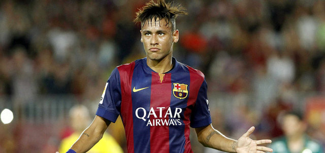 نيمار يحلم بتعويض خيبة المونديال وبلوغ مستوى حقيقي للنجومية مع برشلونة. أ.ف.ب