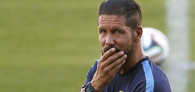 مدرب أتلتيكو سيميوني. إي.بي.إيه