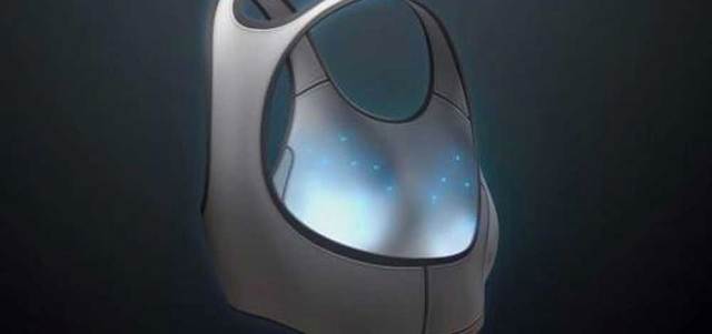 «فيرست ورنينج سيستمز» عرضت نموذجاً أولياً لحمالة صدر تساعد على الكشف عن سرطان الثدي. من المصدر