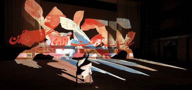 حاز سالم جائزة بينالي الشارقة عن عمله &laquo;الوسادة&raquo;.