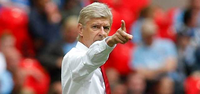 فينغر يأمل الفوز بالدوري الإنجليزي مجدداً. أ.ف.ب