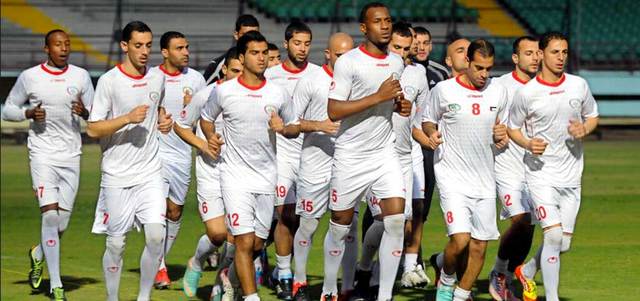 منتخب فلسطين تأهل للمرة الأولى إلى نهائيات كأس آسيا 2015. أرشيفية