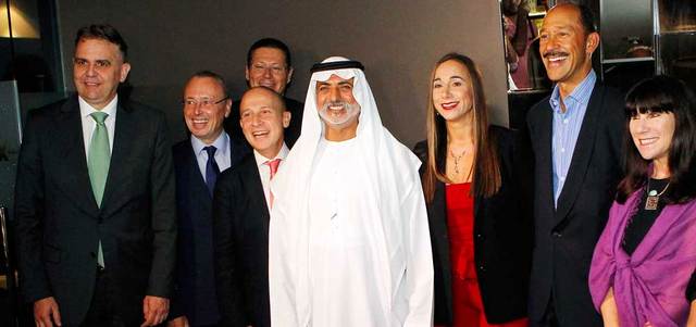 نهيان بن مبارك يفتتح والسفير الإيطالي بالإضافة إلى صناع الأفلام الأوروبية والإماراتية فعاليات «عروض السينما الأوروبية». من المصدر