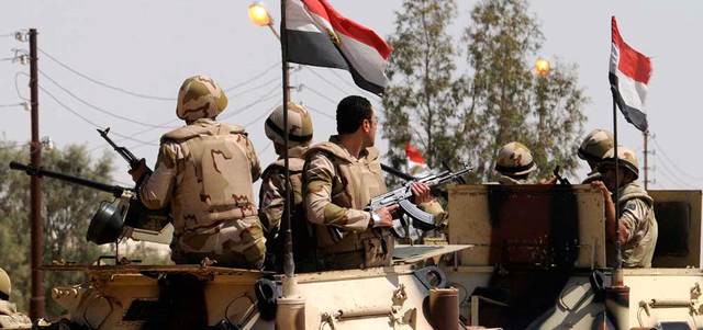 تعزيزات مصرية لمحاربة الإرهاب في سيناء.  رويترز ـــ أرشيفية