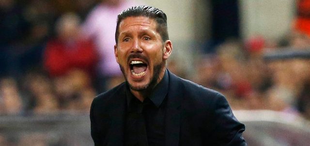 مدرب أتلتيكو مدريد سيميوني.  أرشيفية