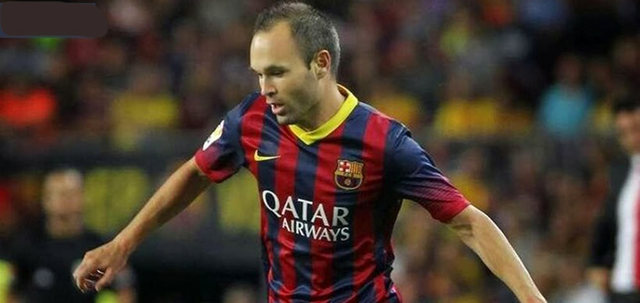 5.أندريه إنيستا: اللاعب الذي أسهم في فوز منتخب إسبانيا في كأس العالم 2010 لديه أكثر من 8 ملايين متابع على تويتر.