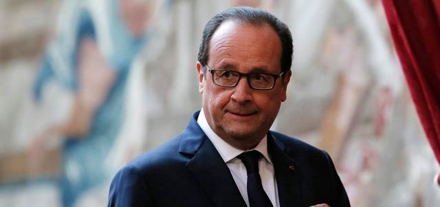 هولاند أصرّ على ضرورة تجنب مجزرة بحق سكان الشمال السوري وتأمين استقبال اللاجئين.  رويترز