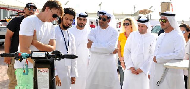 افتتاح معرض دبي لرياضات المغامرة والتحدي
