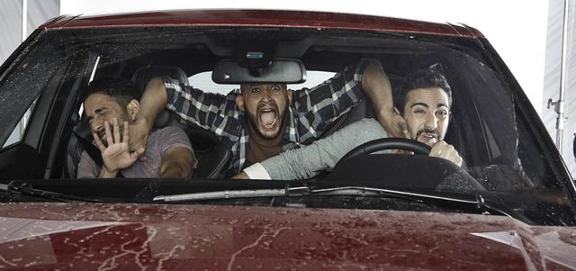 مشهد من فيلم &laquo;من ألف إلى باء&raquo; الذي افتتحت به هذه الدورة من المهرجان.

من المصدر