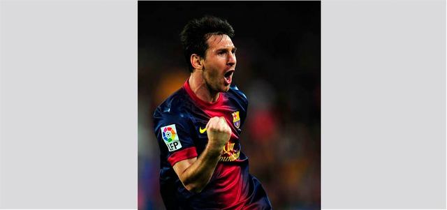 ميسي سجل 250 هدفاً في الليغا. أرشيفية