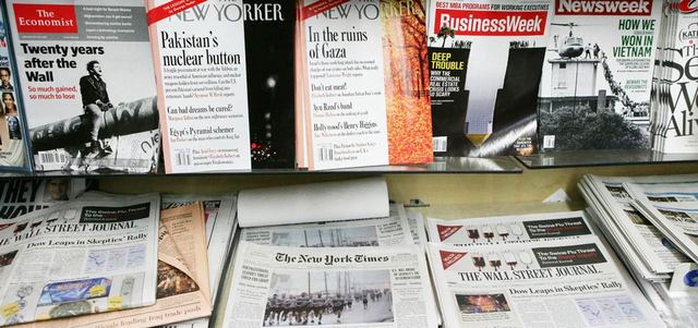 معظم القرّاء لا يصلون إلى المواقع الإخبارية عبر الصفحات الرئيسة للمواقع أو النسخ المطبوعة من الصحف والمجلات. غيتي
