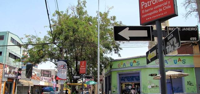 حي بتروناتو احتضن أوائل المهاجرين العرب إلى تشيلي.أرشيفية