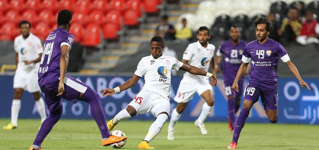 الجزيرة عرف طريقه إلى مرمى العين 3 مرات. تصوير: إريك أرازاس