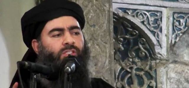 بغداد وواشنطن لم تؤكدا إصابة البغدادي في أي هجوم جوي على الموصل أو القائم بعد تقارير صحافية أفادت بإصابته في غارات للتحالف الدولي.  أ.ب