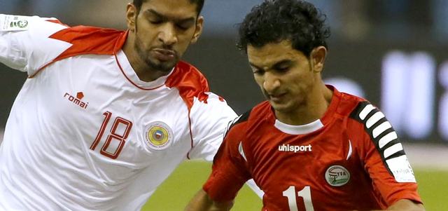 لاعب اليمن عبدالواسع المطري. رويترز