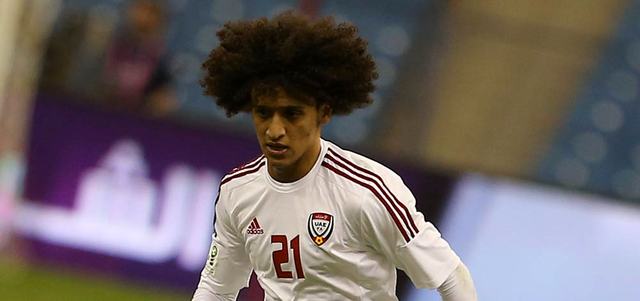 &laquo;عموري&raquo; سحر الجماهير الخليجية بفنونه الكروية. تصوير: إريك أرازاس