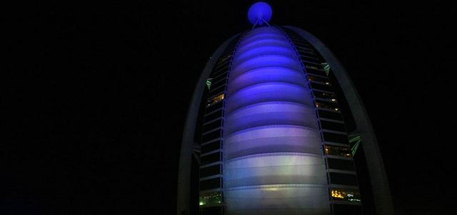 «برج العرب» سينظم احتفالية خاصة بمناسبة الذكرى الـ15  على افتتاحه. تصوير: أشوك فيرما