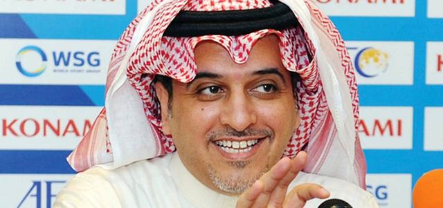 عضو الاتحاد الأسيوي لكرة القدم، السعودي حافظ المدلج.