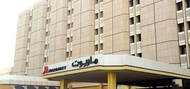 منتخب العراق اشتكى ضيق مساحة غرف فندق الماريوت وطلب تبديلها. تصوير: إريك أرازاس
