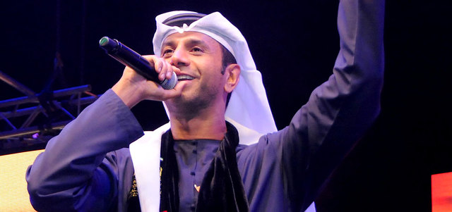 فايز السعيد: غنائي في الحفل تعبير بسيط عن حبي لوطني وقادته، وفخري بالانتماء لهذه الأرض الطيبة.