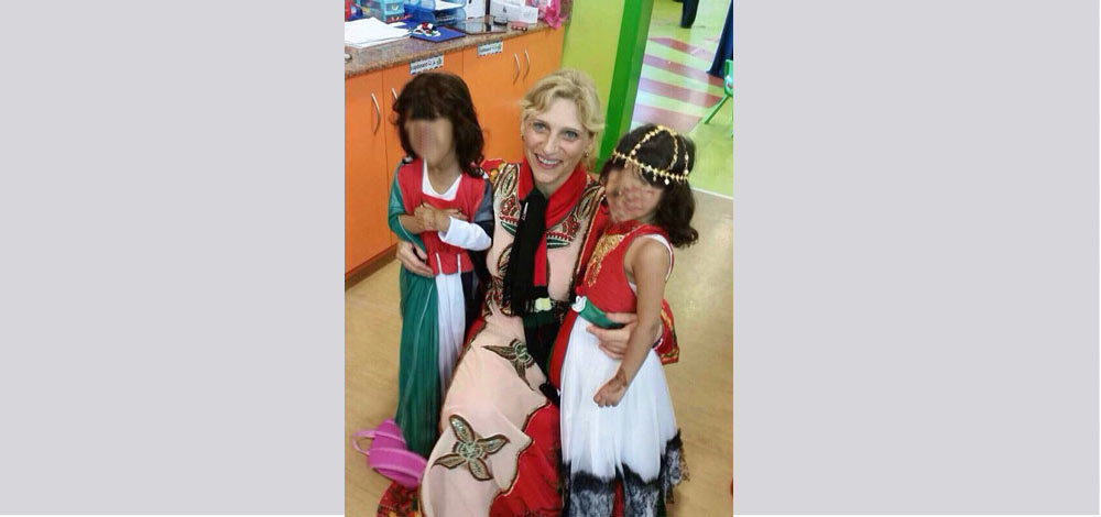 رايان خلال احتفالات العيد الوطني