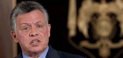 الملك عبدالله الثاني: &laquo;في نهاية المطاف على السوريين والعراقيين أن يحلّوا المشكلة بأنفسهم&raquo;.