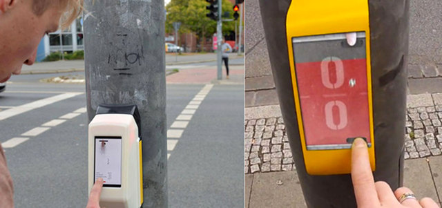 مدينة ألمانية تضع ألعاباً تفاعلية  على أعمدة إشارات المرور