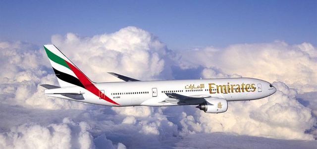 «طيران الإمارات» عززت مكانتها في ختام عام 2014 كأكبر ناقلة جوية مشغلة للطائرات ذات الجسم العريض في العالم. أرشيفية