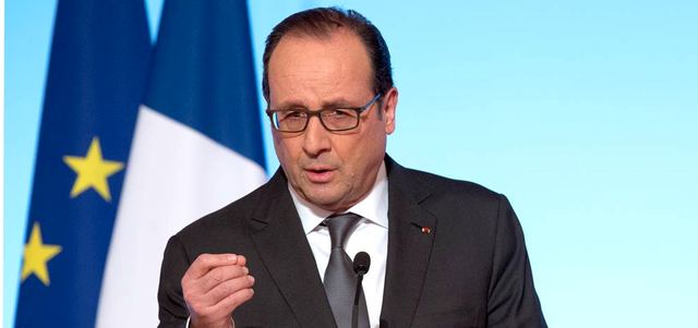 فرانسوا هولاند: أياً كانت آراؤنا أو حتى خلافاتنا فقد أثبتنا وحدة الأسرة الدولية إزاء عدو مشترك له اسم يجب استخدامه هو الإرهاب. أ.ب