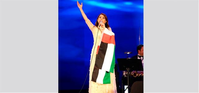 حملت الأغنيات التي قدمتها ماجدة الرومي جوانب مختلفة في مسيرتها وقدمت أغنية أهدتها إلى الشارقة في بداية الحفل. من المصدر