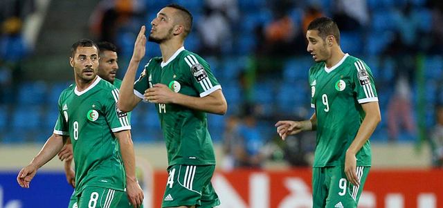 بن طالب سعيد بتسجيله الهدف الثاني في شباك السنغال أول من أمس. أ.ف.ب