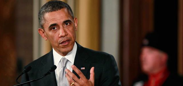 أوباما قلل قبل عام تقريباً من أهمية «داعش» وقارنه بفريق كرة سلة للمبتدئين في الجامعة.. لكنه عاد واعترف بخطأ تقييمه. رويترز
