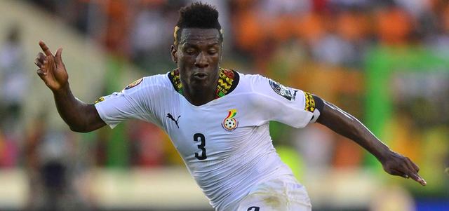 منتخب غانا يراهن بقوة على جيان ومواطنه أيوه لتخطي غينيا الاستوائية والاقتراب أكثر من اللقب. أ.ف.ب