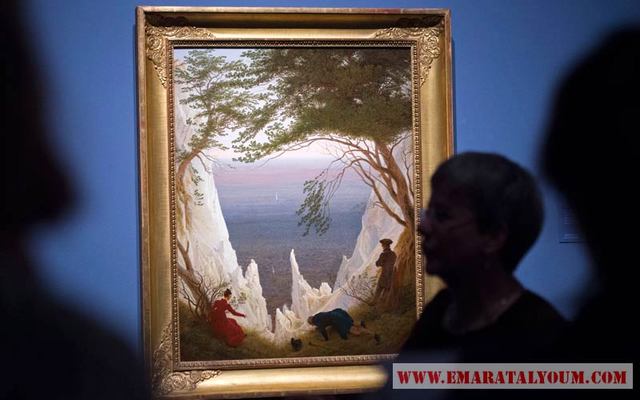 معرض المناظر الطبيعية – الرومانسية، في متحف دريسدن، ألمانيا. الصور من إي.بي.إيه