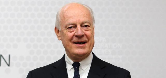 دي ميستورا: الحل الوحيد في سورية سياسي، وتنظيم «داعش» هو الجهة الوحيدة التي تستفيد من الوضع في غياب اتفاق. أ.ب