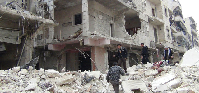 الأزمة السورية والصراعات حوّلت موطن الحضارة القديمة إلى مقبرة جماعية. أرشيفية