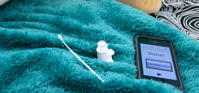 جهاز «آي تست» يعتمد تقنية تُعرف باسم «القياس الفولطي». من المصدر