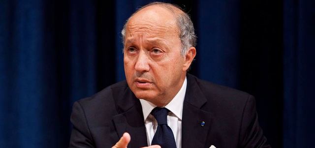 فابيوس: المحادثات يجب أن تضم عناصر من النظام والمعارضة، تمهيداً لتشكيل حكومة وحدة، والأسد لا يمكن أن يكون داخل هذا الإطار. غيتي