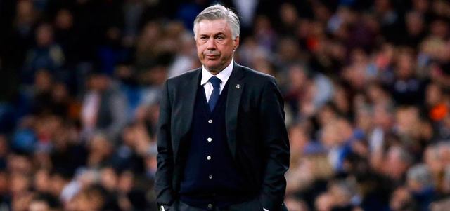 مدرب الريال أنشيلوتي مطالب بردّ ديون هذا الموسم إلى أتلتيكو. أ.ف.ب