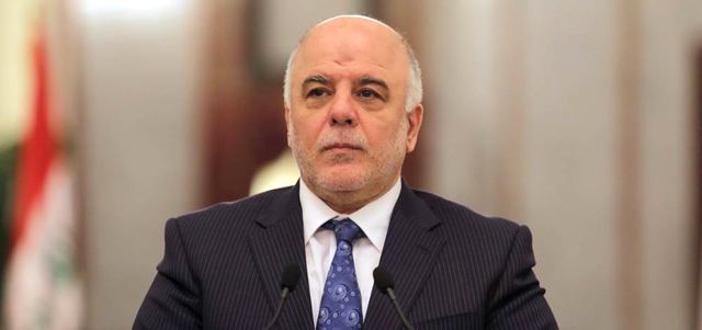 العبادي بحث مع الجبوري تشكيل أفواج مقاتلة من أبناء محافظة نينوى لتحريرها من «داعش» وآليات إعادة النازحين. أرشيفية