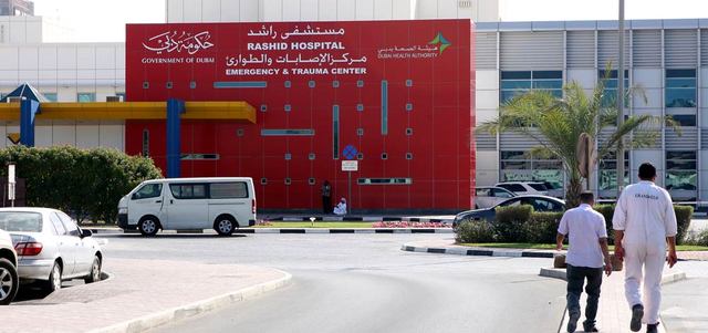 لا يوجد أي سرير شاغر بأقسام العناية المركزة في مستشفى راشد. تصوير: أشوك فيرما