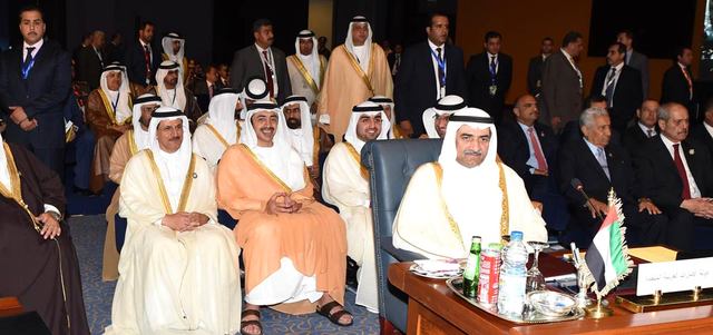 حمد بن محمد الشرقي يرأس وفد الدولة في القمة العربية. وام