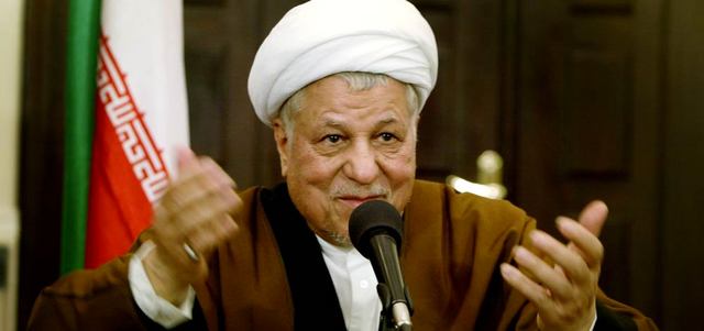 هاشمي رفسنجاني .