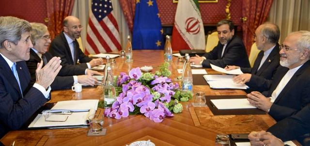 المفاوضات النووية الإيرانية مع مجموعة خمسة زائد واحد.    أ.ب